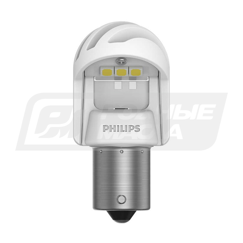 PHILIPS X-tremeUltinon LED gen2 P21W 12/24V 2.7W BA15s, набор 2шт 11498XUWX2