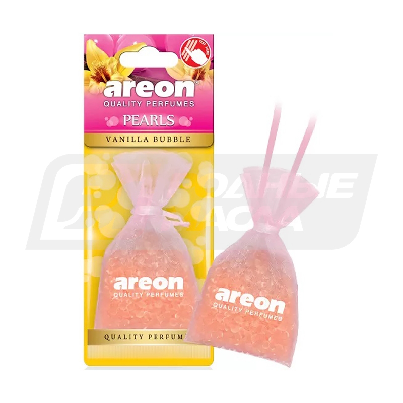 AREON Pearls Vanilla Bubble (Ванильный пузырь), 1шт ABP08