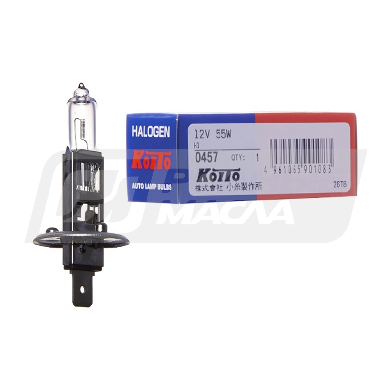 KOITO H1 12V 55W P14.5s T8, 1шт 0457KH
